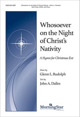 Whosoever on the Night of Christ's Nativity SATB choral sheet music cover